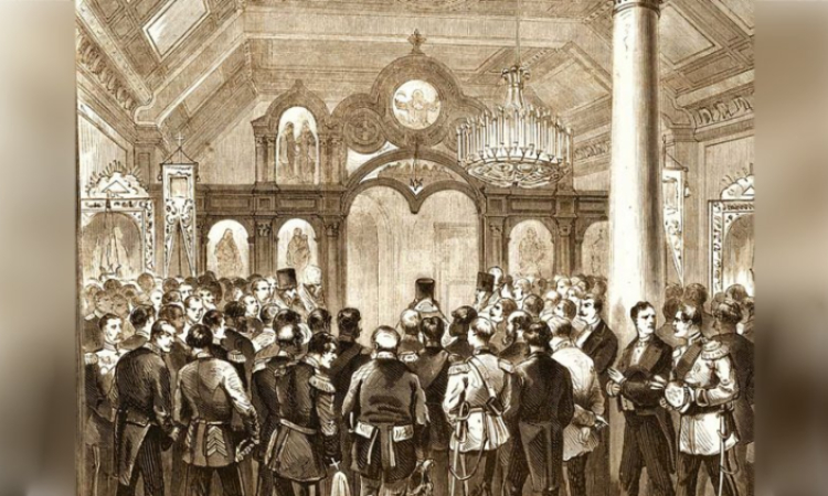 © Домовый храм Горного института, 19 января 1804 года